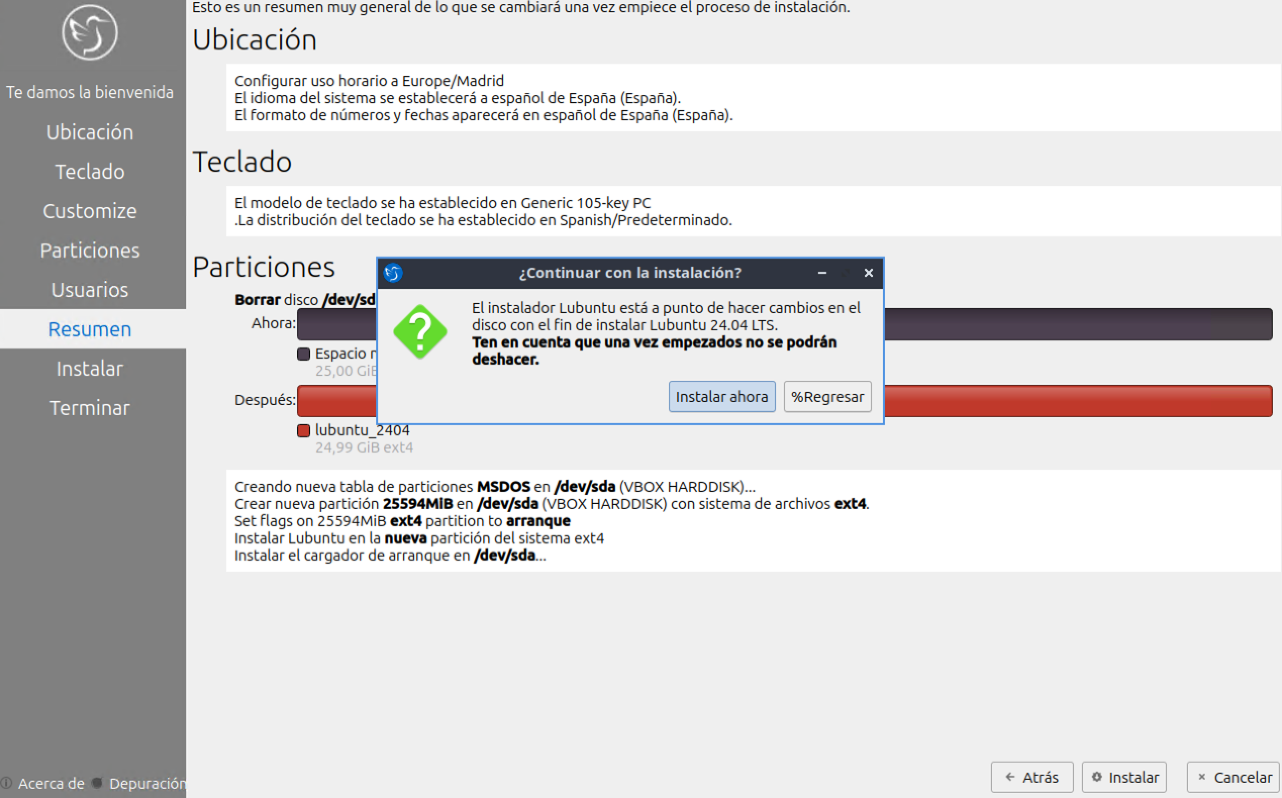 Confirmar