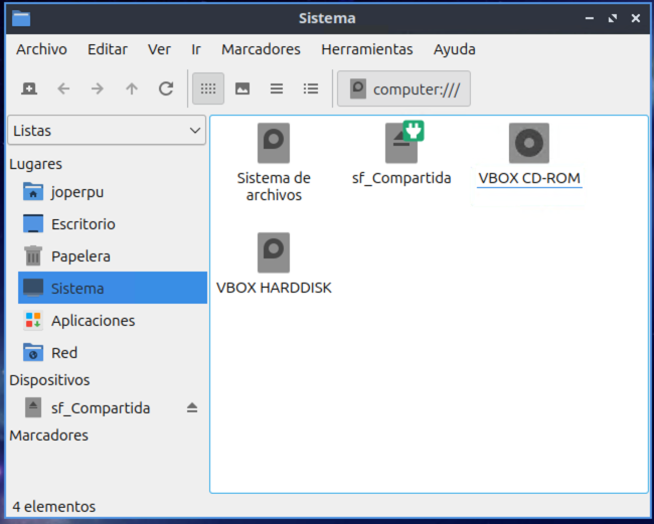 Carpeta compartida